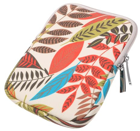 Vaguelly Housse de Protection pour Liseuse Compatible Étui Toile Résistante Aux Rayures et Déchirures Pochette Élégante Réutilisable pour Ebooks