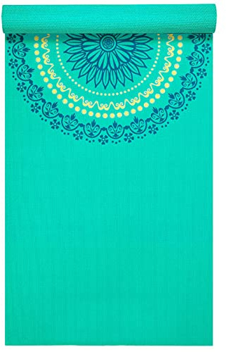 ProsourceFit Yoga Mats 3/16” (5mm) Thick for Comfort & Stability with Exclusive Printed Designs