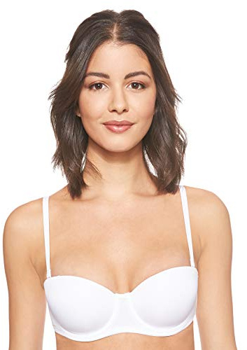 DORINA Michelle Bandeau Bra, Soutien-Gorge Femme - Blanc - 110C