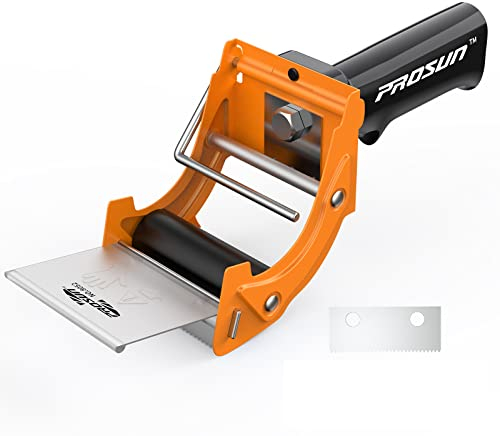 Dévidoir de ruban adhésif d’emballage Heavy Dévidoir de ruban d'emballage Pistolet Dévidoir de Ruban Adhésif , Dévidoir Manuel pour ruban adhésif d'emballage, 75mm (3 Pouces),TG04, Orange