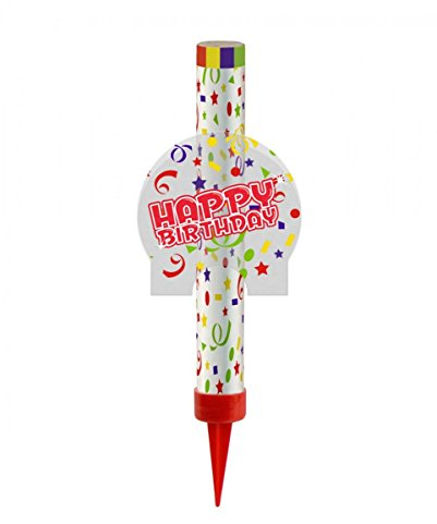 Horror-Shop Tischfeuerwerk Eisfontäne Happy Birthday - TOYS_AND_GAMES - Teen, Young Adult - 1 Eisfontäne, 1 Lunte