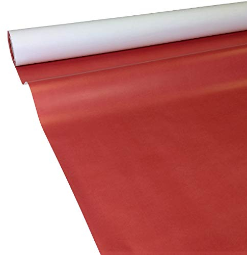 JUNOPAX Papiertischdecke 50m x 1,15m rot