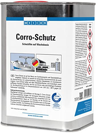 WEICON Corro-Schutz 1 L, Korrosionsschutz für Metall Innenlagerung