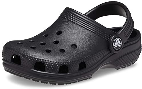 Crocs Unisex Kinder Classic Clog K Clog, Black, 38/39 EU