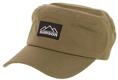 MZA Armékeps, färg: olivgrön, motiv: Simson Suhler berg