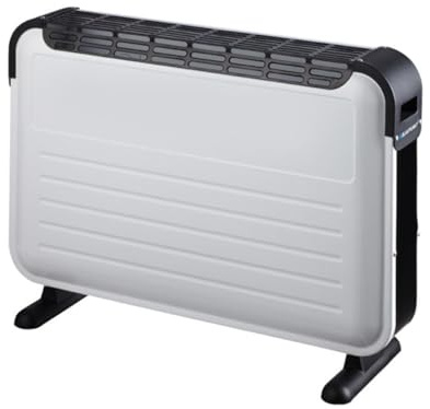 Blaupunkt HCO501 Elektroheizung Konvektor-Heizung mit Turbofunktion Konvektor-Heizgerät Drei Heizstufen (750, 1250, 2000 W) Temperaturregelung mit Thermostatknopf