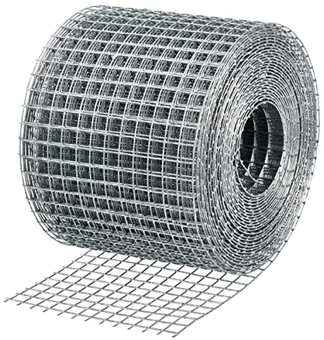 TIMESETL 6m x 100mm Rat Mesh, Rodent Proofing Wire Metal Mesh to Block Rats, Mice Squirrels Internal External Pest Prevention