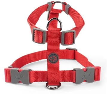 Zoon WalkAbout Dog Harness - Red Design Unisex Basic (M)