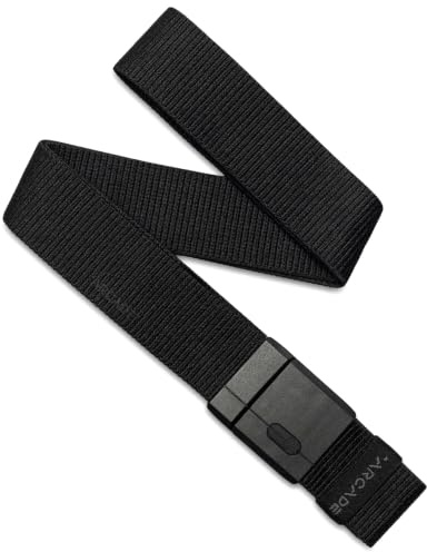 Arcade Adventure Mag Aero Unisex Stretch Belt, Black