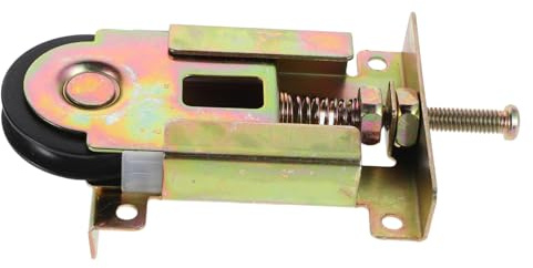 UKCOCO Roulettes Métalliques pour Portes Coulissantes: Roulement à Billes Robuste et Remplacement Facile - Pour Armoires, Dressings, Meubles Coulissants & Portes Miroir