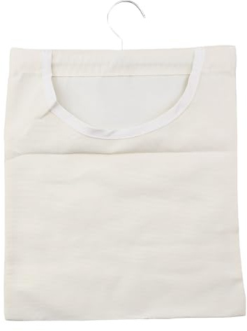 Clothespin Hanging Bag,Large Canvas Laundry Bag with 360° Rotatable Hook,Portable Pin Storage for Home, Balcony, Travel, and RV,Easy Access & Quick Setup