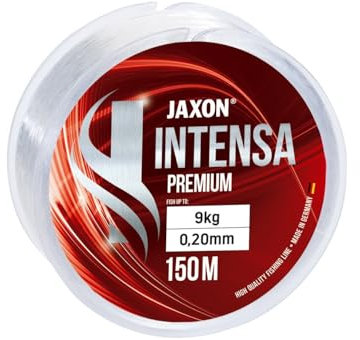 Jaxon Angelschnur Intensa Premium 150m / 0,10mm-0,40mm Spule Einzelschnüre Monofile TOP! (0,25mm / 13kg)