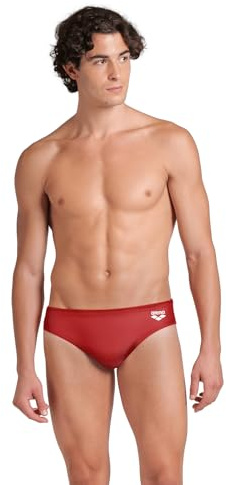 Arena Dynamo R Costume da Bagno Uomo, Costume Slip Mare e Piscina ad Asciugatura Rapida, Tessuto Maxfit Eco Resistente al Cloro e al Sale, Protezione UV UPF 50+