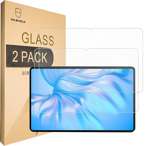 Mr.Shield Schutzfolie Kompatibel mit OUKITEL OT5 / OT5S [12 Inch] [2 Stück] Schutzglas Schutzglasfolie 9H Härte, HD Klare Displayschutzfolie