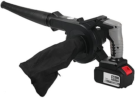Sunydog 21V Lightweight Battery Powered Leaf Blowers for Patio, Yard, Sidewalk,Small Leaf Blower，2-in-1 Blower & Vacuum Cleaner with Infinite Speed Control Switch