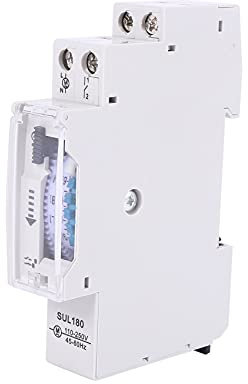 Shovelmty Sul180A - Timer meccanico da 15 minuti, 24 ore, programmabile, timer, misurazione relay, strumenti analitici