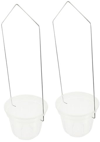 Abaodam 2sets Fioriere Sospese Per Vasi Da Appendere Piccoli Per Spatifillo e Facili Da Pulire e Trasportare