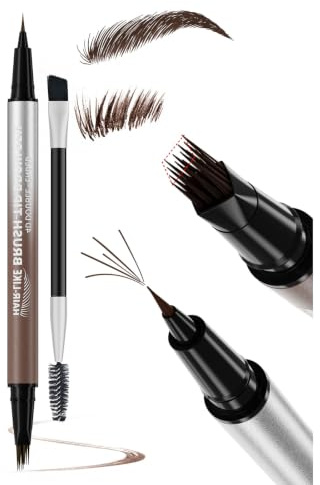 Stylo Sourcils 2-en-1 Waterproof Longue Tenue (#3)