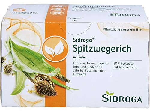 Sidroga Spitzwegerichtee – 20 St.