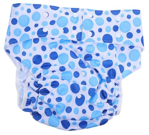 GLEAVI 1 Pc Couches Pour Personnes Âgées Couches Adultes Réutilisables Vieil Homme Culotte De Soins D'incontinence Pendant La Nuit Slips Pour Hommes Chiffon à Usage Général Étanches Aîné