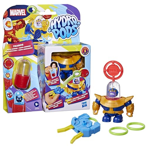 Hydro Pods Marvel Thanos Aqua Armor, Thanos Mech Suit Battle Toy