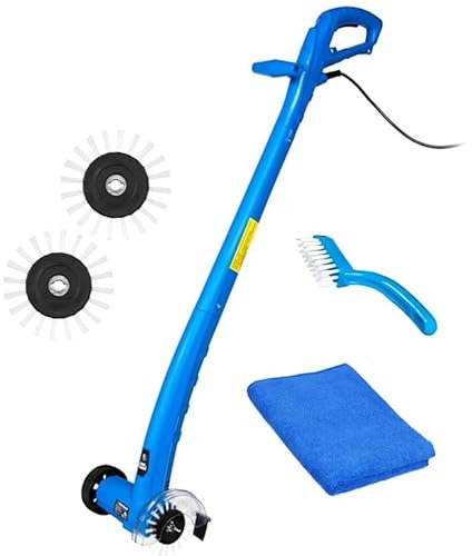 Grout Groovy! Elektrische Stand-up-Maschine, leicht, Fugenreiniger, einfach zu bedienende Tiefenreinigungsmaschine, leistungsstarker und vielseitiger Fugenreiniger, Badezimmer, Fliesen und Küchenboden