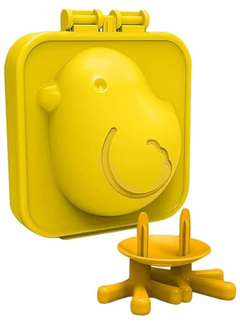 Molde moldeador de huevos duros – Moldeador de huevos para desayuno, molde de huevo de bola de arroz | Moldeador de huevos cocidos para niños, molde creativo para huevos cocidos Diyy Chick para desayu