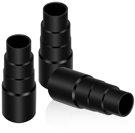 3 Pcs Universal Vacuum Cleaner Hose Adapter,Vacuum Clearner Adapter for Power Tools, Sander Dust Extraction Hose Adaptor for Makita Random Orbital Sander, Jigsaw, Circular Saw Reducer Accessories