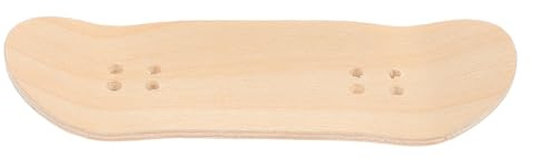 iplusmile Planche Fingerboard Bois Érable Naturelle Deck de Remplacement pour Skateboard à Doigts Accessoires Inclus Cadeau pour Fêtes et Entraînement