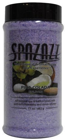 Spazazz Spa & Bath Crystals 17oz / 482g Pina Colada