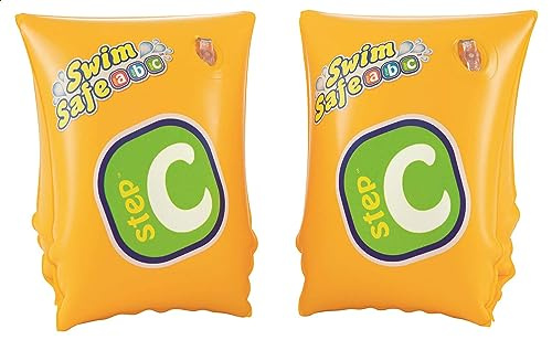 Bestway 32033 Brassards Gonflables Swim Safe-Step C 25 X 15 cm Jaune