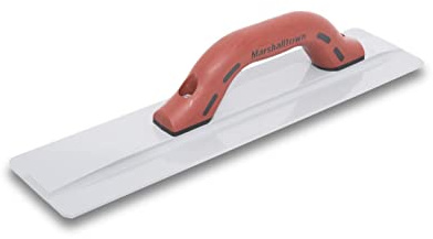 Marshalltown handspackel The Hog spackel med DuraSoft- handtag, tillverkad av magnesium, för golv och betong, mått: 356x95 mm