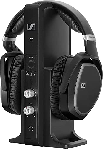 Sennheiser RS 195 - Auriculares de Diadema Cerrados, Color Negro