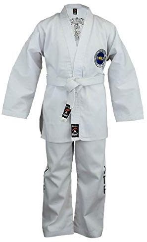 Playwell Artes Marciales Taekwondo Itf Estudiante Traje - Blanco, 000/110cm