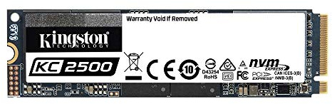 Kingston KC2500 NVMe PCIe SSD -SKC2500M8/250G M.2 2280