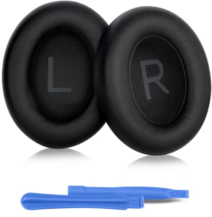 ELZO Ersatz Ohrpolster für Bose 700 und NC700, Premium Ersatzpolster für Over-Ear Headphones, Schwarz