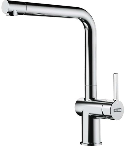 FRANKE ACTIVE L Rubinetto da incasso per cucina, cromato ad alta pressione 115.0653.298