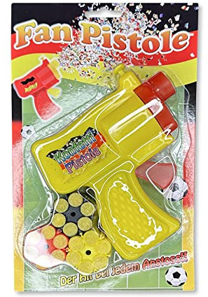 Pride.Direct® Konfetti Pistole (Fan Pistole, Deutschland)