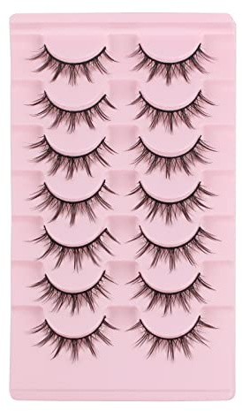 Oreola Manga Lashes Lot de 7 paires de faux cils 3D aspect naturel