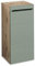 36-566-EY Seitenschrank VISTA Badschrank Kommode in Viking Oak / Schilf Grün ca. 34 x 72 x 31 cm