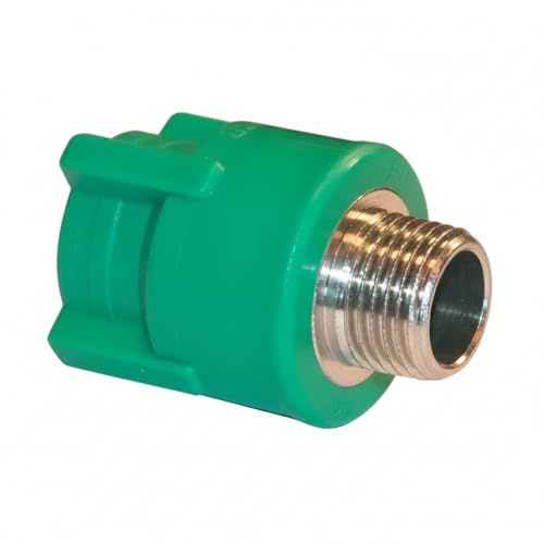 Raccordi a Saldare in PPR per Tubi in Plastica – Raccordi Idraulici Termosaldabili per Impianti Acqua Potabile, Riscaldamento e Irrigazione – LEMAG SRL (manicotto 20x1,2 maschio)