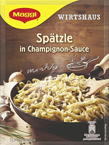 Maggi Wirtshaus Spätzle Champignons, 11er Pack (11 x 123 g)