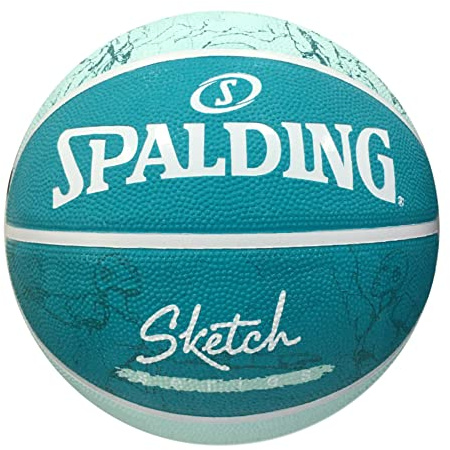 Spalding Sketch Crack Ball 84380Z, Unisex basketballs, Blue, 7 EU