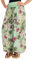 Malito - Damen Haremshose floraler Blumen Print - atmungsaktive Pumphose - dünne Freizeit Strandhose - hautfreundliche Aladinhose 8939 (Mint)