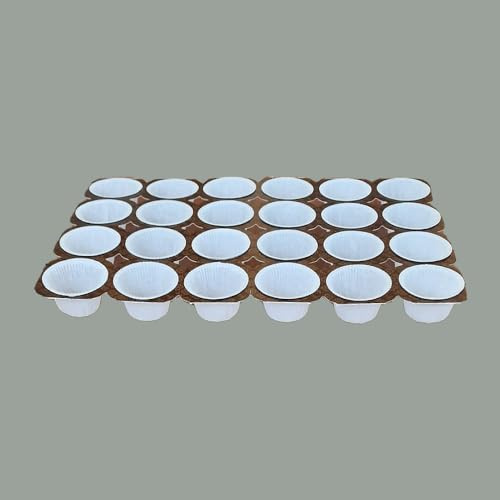 Lucgel Srl 5 St Engångs Bakplåt Pappersform för stor muffins 112g 24 portioner