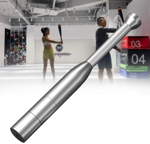 SACLMD Club-Trainingsstangen,verstellbare indische Club-Glocke,für effektives Ganzkörpertraining bei verschiedenen Gewichtsstufen,Muskelaufbau,6-10kg