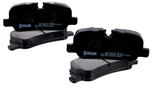 STELLOX 1170 000-SX Bremsbelagsatz, Scheibenbremse (4 Stücke) – ECE-R90 Zertifizierung – Für PKW