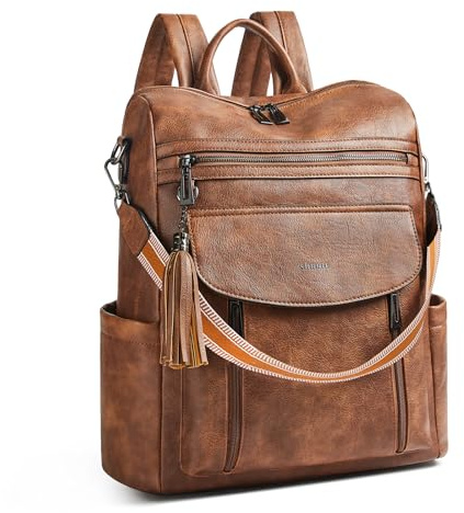 Laptopryggsäck för kvinnor 15,6 tum, reseläderryggsäck sjuksköterska lärare handbagage ryggsäck datorväska, professionell vattentålig högskola affärsarbete casual dagsryggsäck