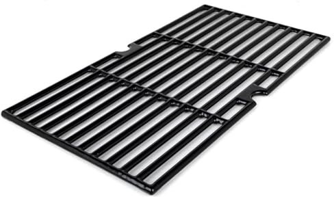 Somagic Parrilla de Hierro Fundido esmaltado para Barbacoa de Gas de 3 quemadores