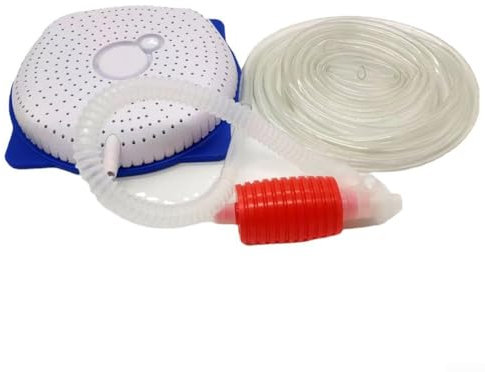 Robust Siphon Pump Kit for Effective Water Removal from Pool Covers in Winter